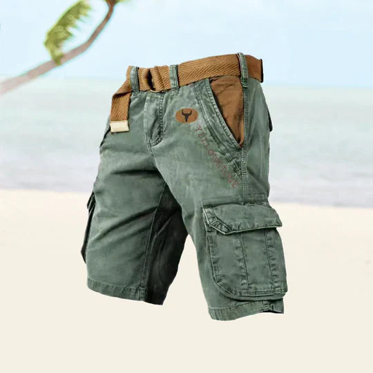 Cargo bukser - cargo shorts med flere lommer