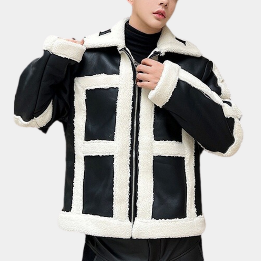 Analu stilfuld motorcykeljakke til mænd