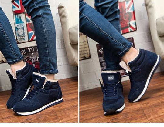 Varme premium vinterstøvler til mænd