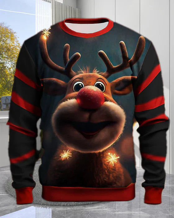 Herretrøje - med juleelementer