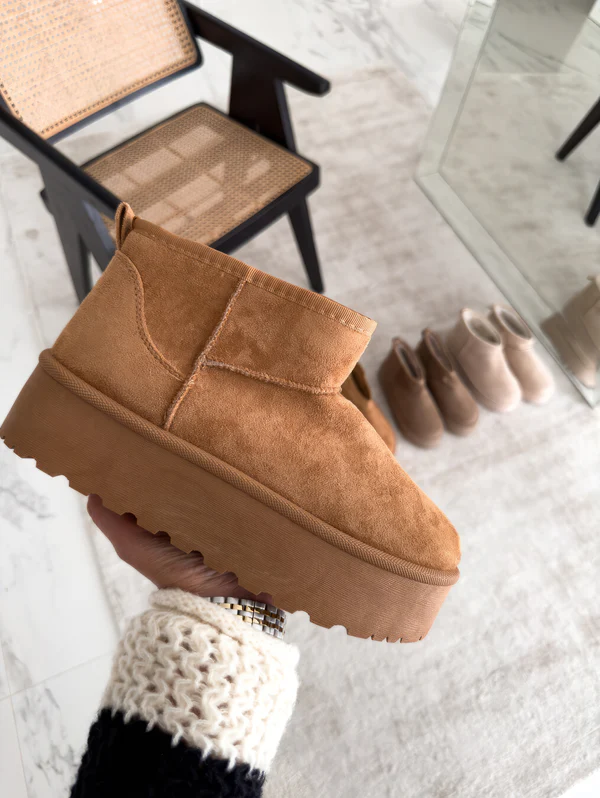 Rhea - tykke vinterstøvler til kvinder