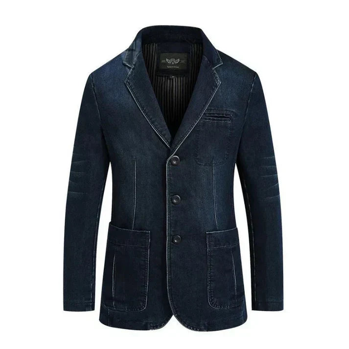 Peter - stilfuld denim blazer