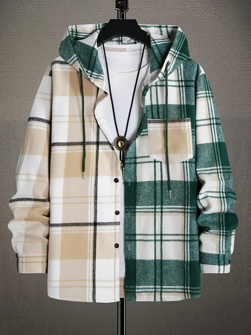 Ryan – ternet langærmet hættetrøje