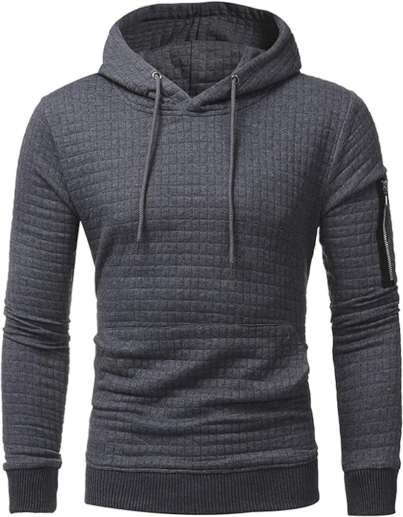 Hættetrøje til kolde vinterdage og hyggelig komfort til mænd