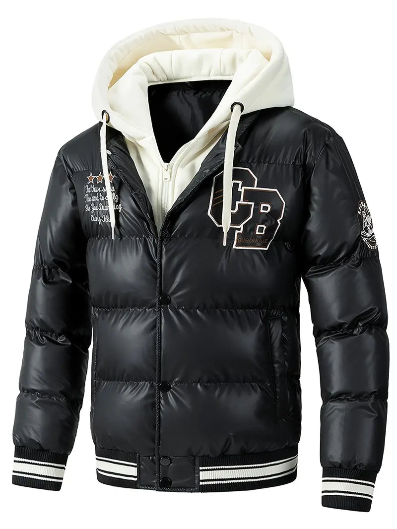 Casual herrejakke med hætte - Niklas