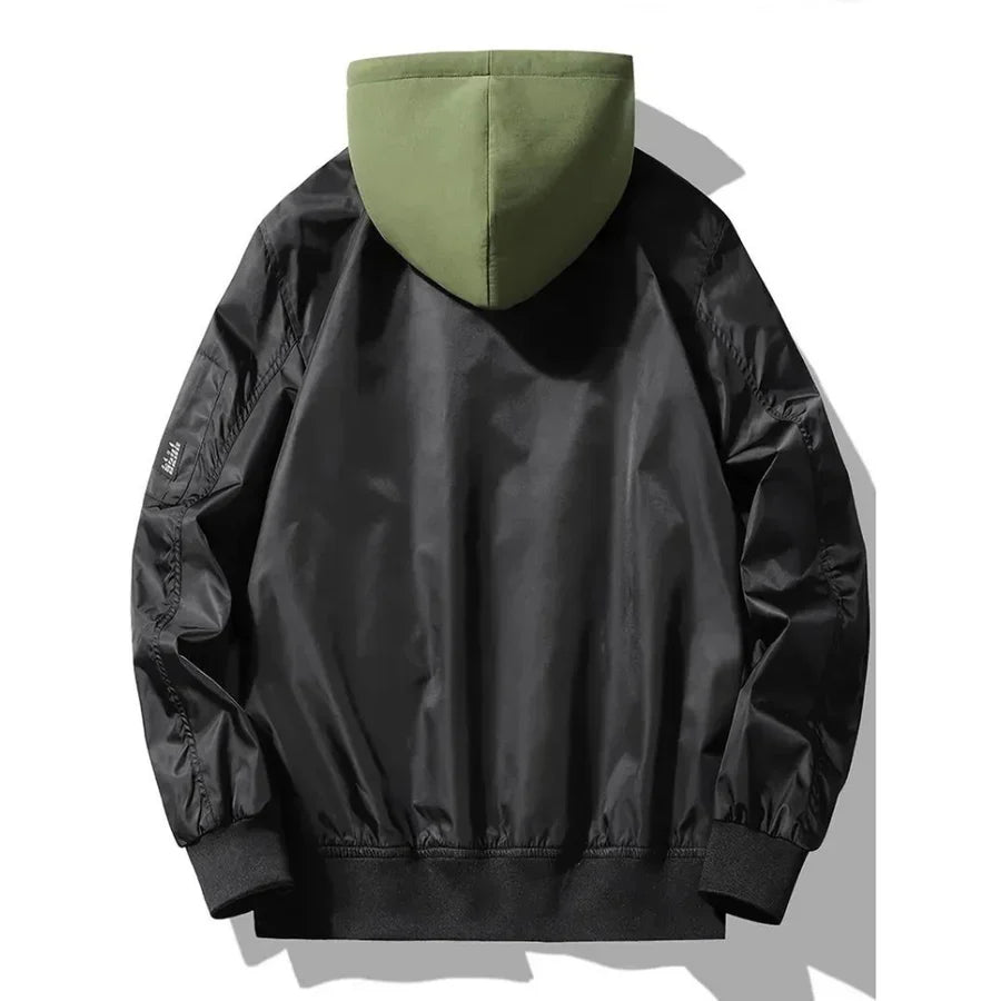 Maciej - stilfuld herrejakke med hætte