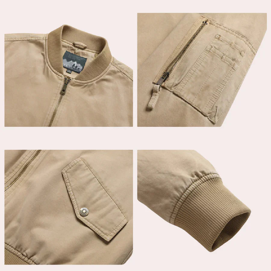 Klassisk – bomberjakke til mænd