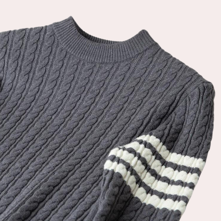 Dietrich - elegant strikket herretrøje