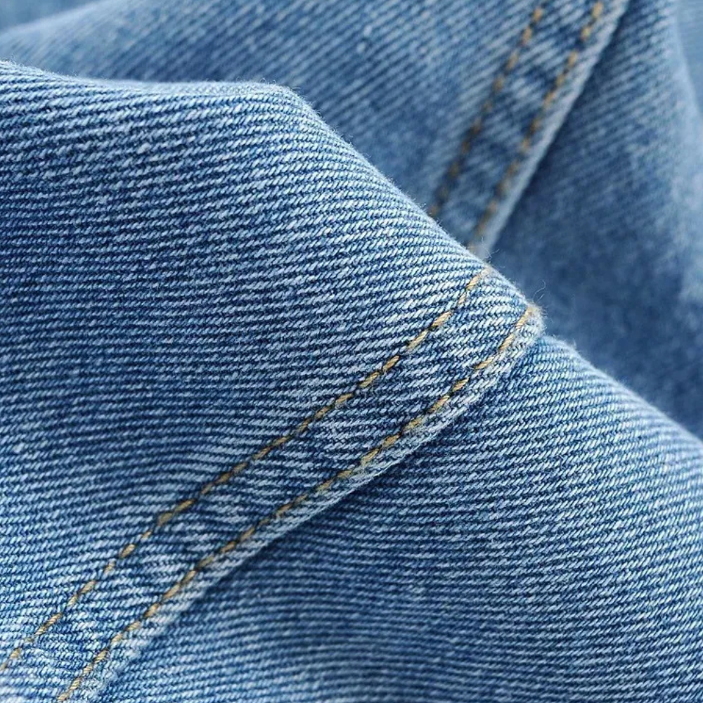 Mailani - trendy denim cargobukser til kvinder