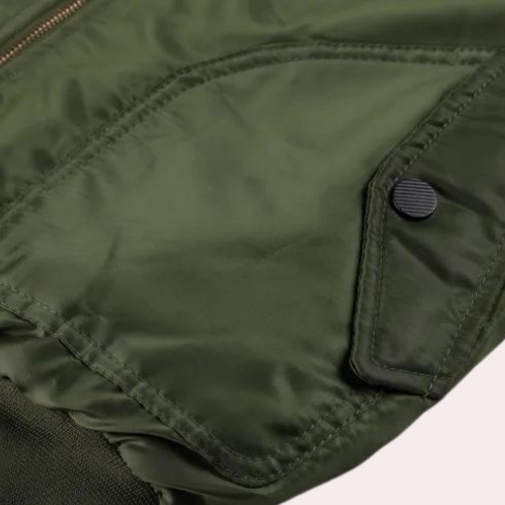 Donald - stilfuld vinterfrakke med hætte til herrer