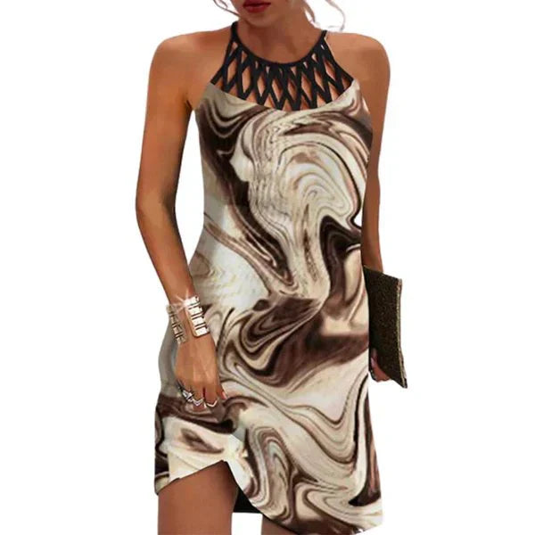 Halterneck sommerkjole | guddommelig