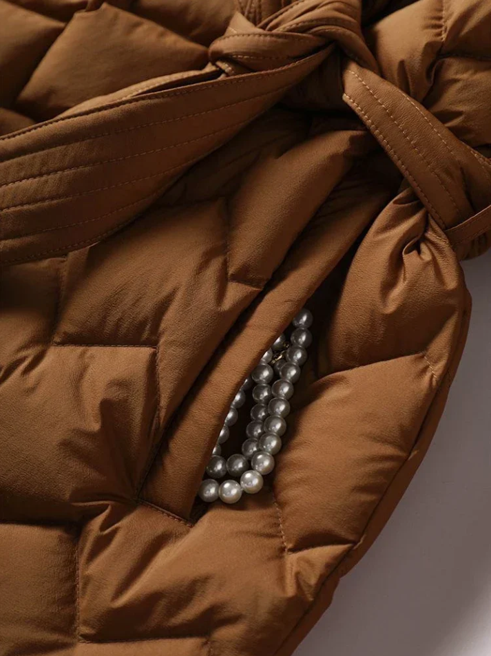 Tiana – hyggelig puffer fleecejakke