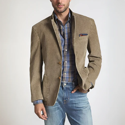 Blazer – lavet af ripstop-bomuld fra remy-sinclaire