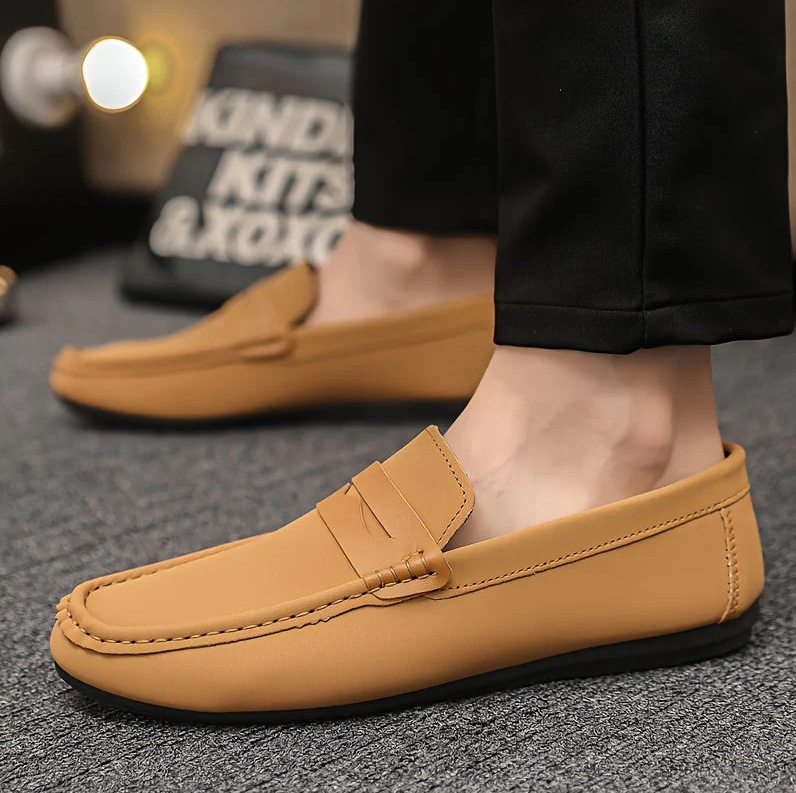 Elegante loafers til mænd i forskellige farver