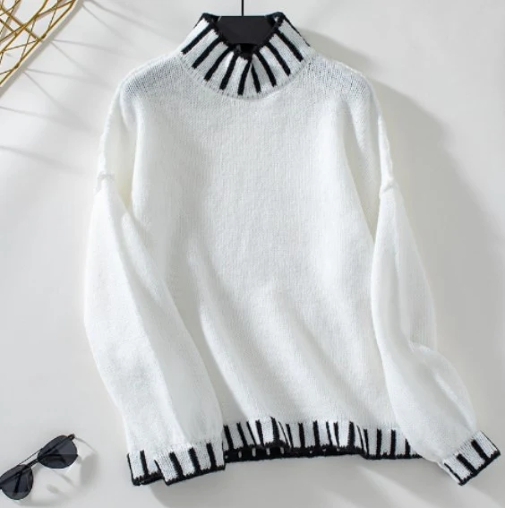 Zyria - strikket rullekravetrøje