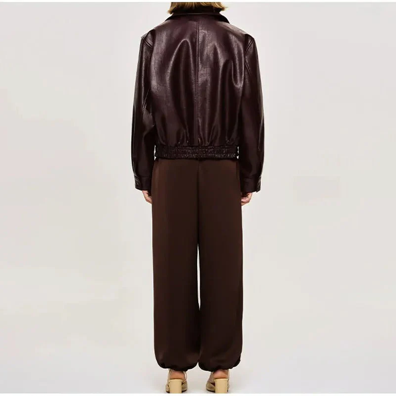 Zofi - klassisk bordeaux damejakke