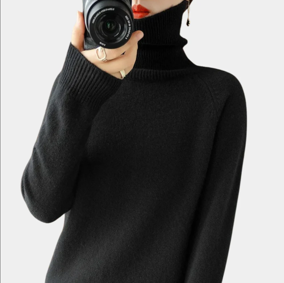 Marie - luksuriøs komfortstrikket sweater til kvinder