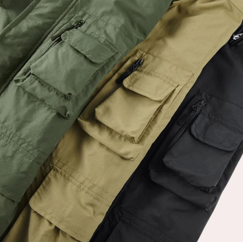 Let og hurtigtørrende jakke til mænd