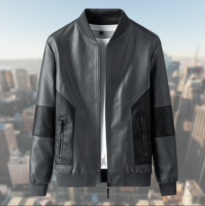 Lou - moderigtig læderjakke