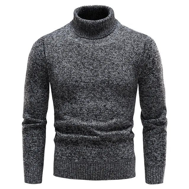 Camiel - moderne rullekrave sweater