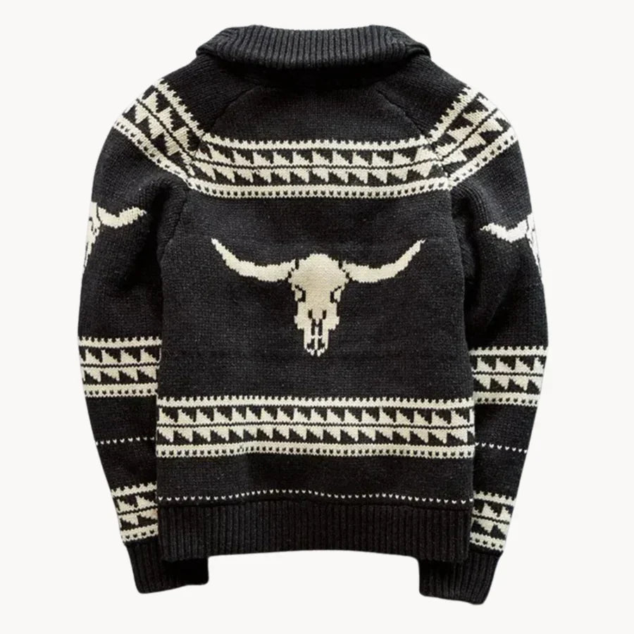 Buffalo - robust og smart designet sweaterjakke til mænd