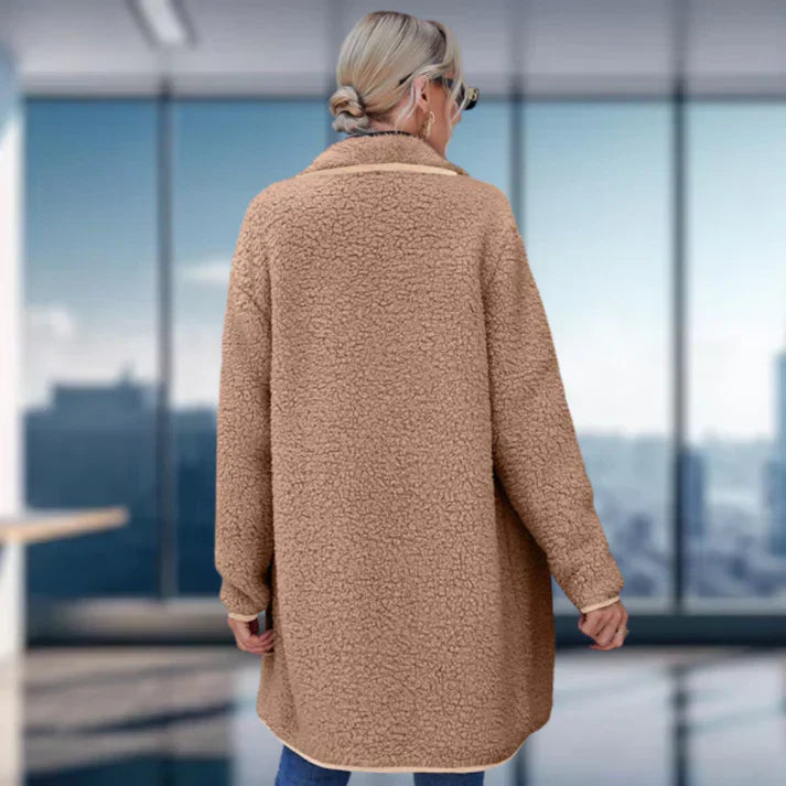 Hannina – fleece vinterjakke til kvinder