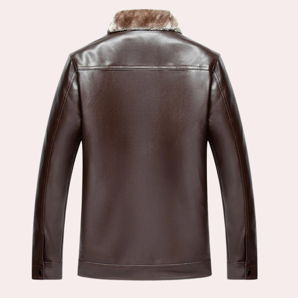 Stilfuld vinterfrakke til mænd - kenneth kollektion