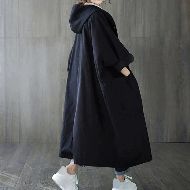 Delia | oversized trenchcoat