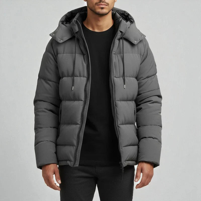 Nico – vandtæt vinterjakke med hætte og varmt foer