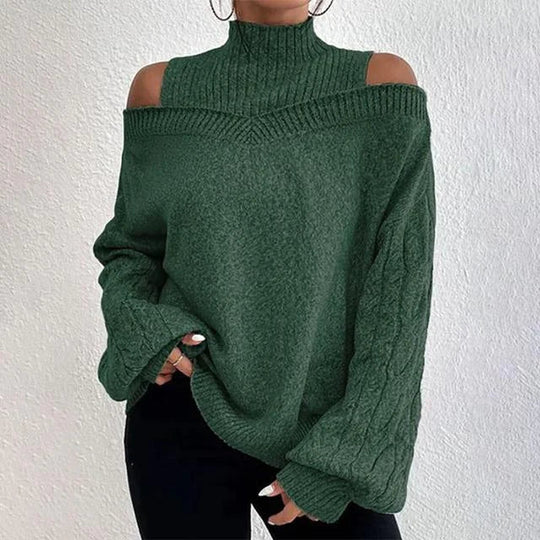 Maeve | elegant langærmet off-shoulder