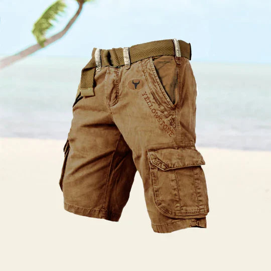 Cargo bukser - cargo shorts med flere lommer