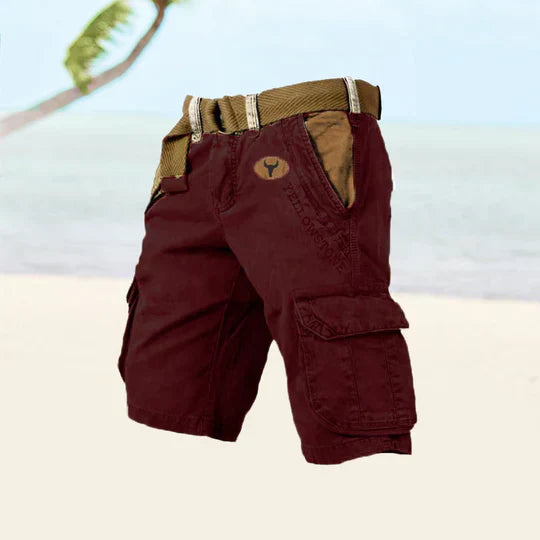 Cargo bukser - cargo shorts med flere lommer