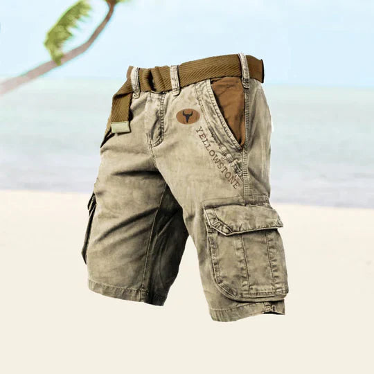 Cargo bukser - cargo shorts med flere lommer