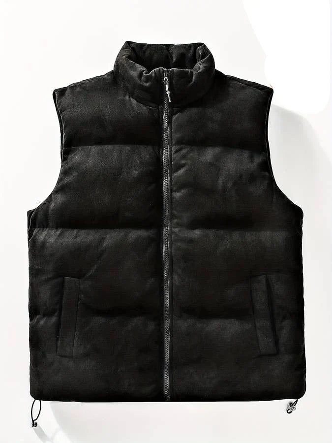 Bodywarmer med lynlås - hække