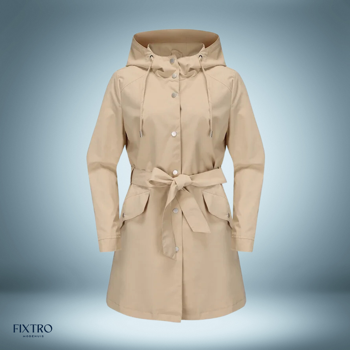Vandtæt trenchcoat
