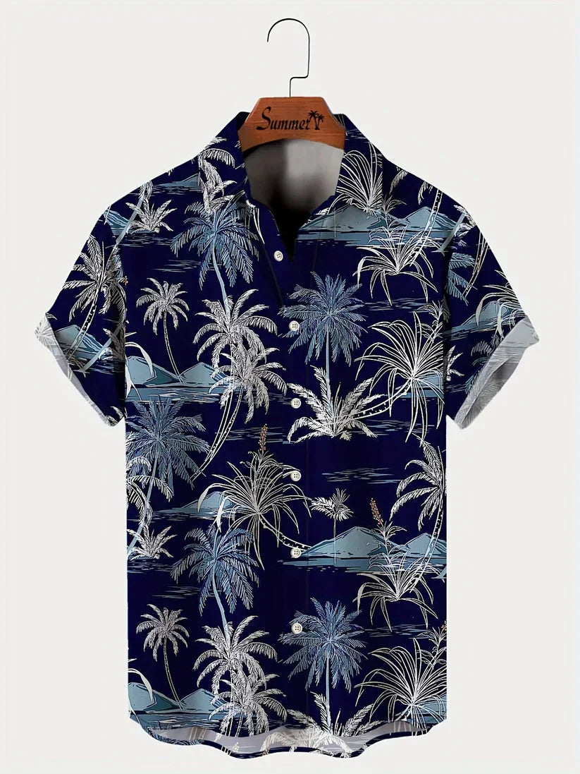 Ingram - hawaii-skjorte med tropiske vibes