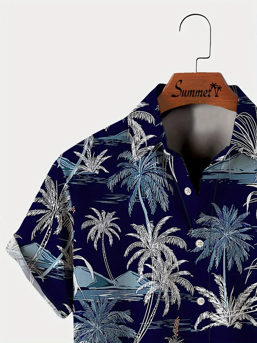 Ingram - hawaii-skjorte med tropiske vibes