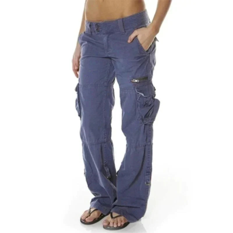 Finley - elegant damen-cargohose