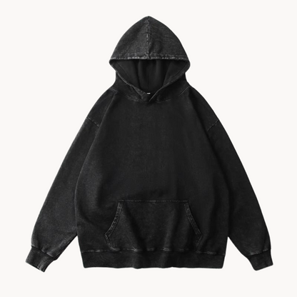 Bratis – vintage fleece komfort hættetrøje til mænd
