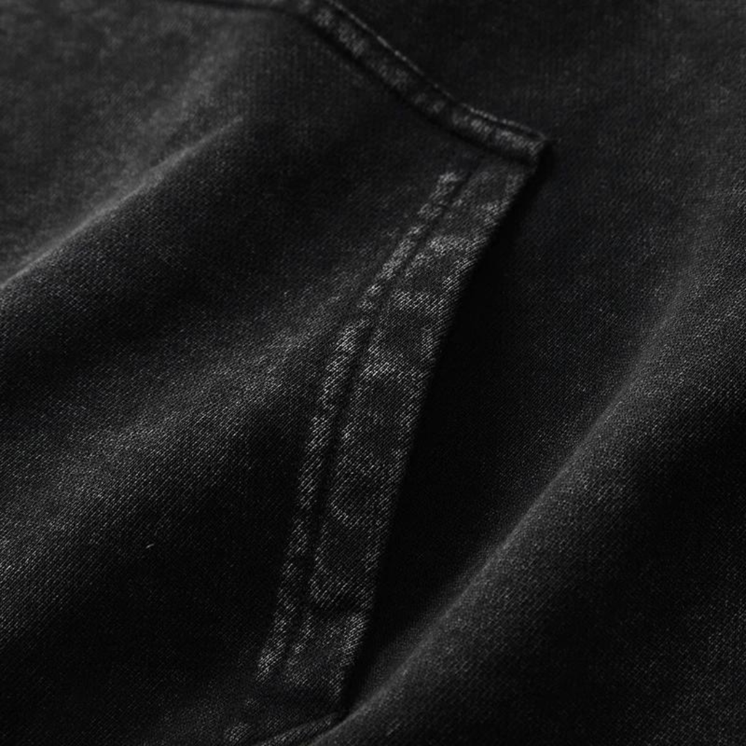 Bratis – vintage fleece komfort hættetrøje til mænd