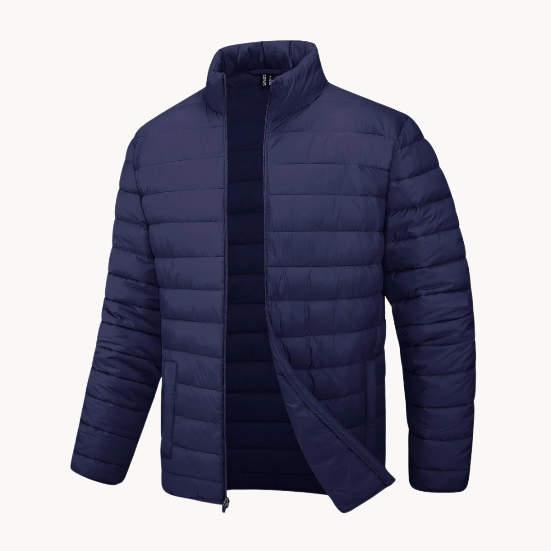 Anderledes - højkvalitets herrejakke med puff design