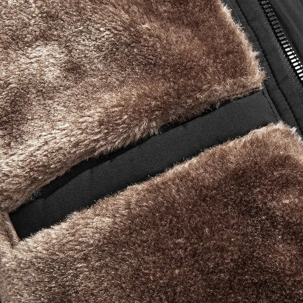 Klaus – stilfuld dunjakke med behageligt fleecefor