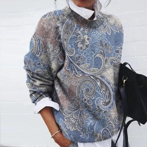 Jessie – behagelig sweater med print