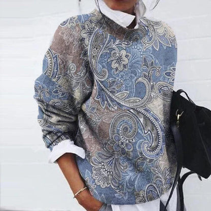 Jessie – behagelig sweater med print