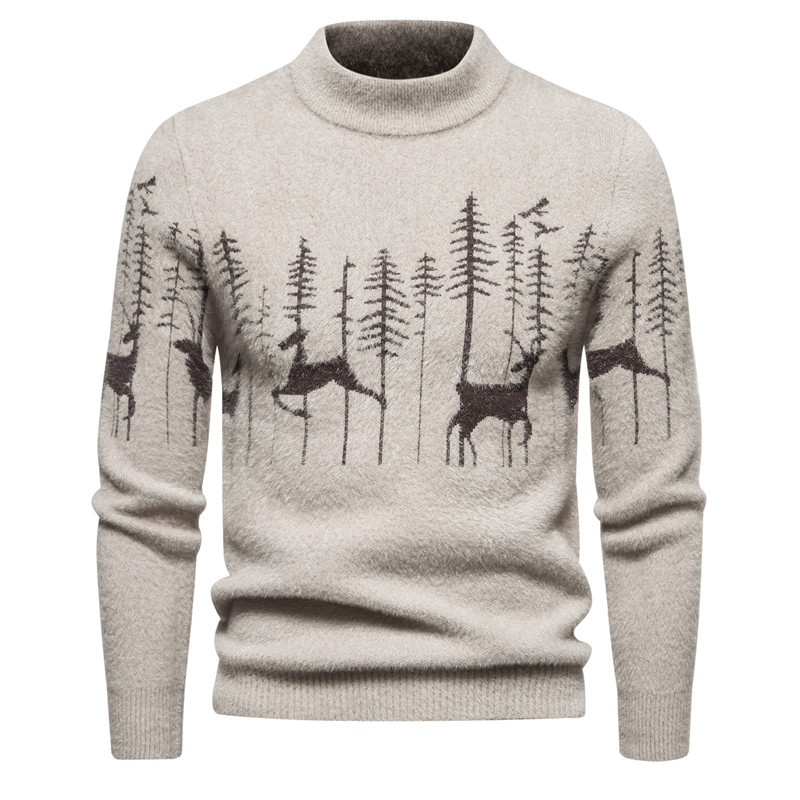 Premium - herresweater med julelook