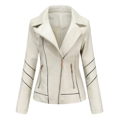Hannie - elegant læderjakke for et sofistikeret look