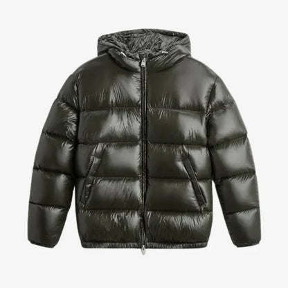 Herrejakker i klassisk pufferdesign til kolde vinterdage