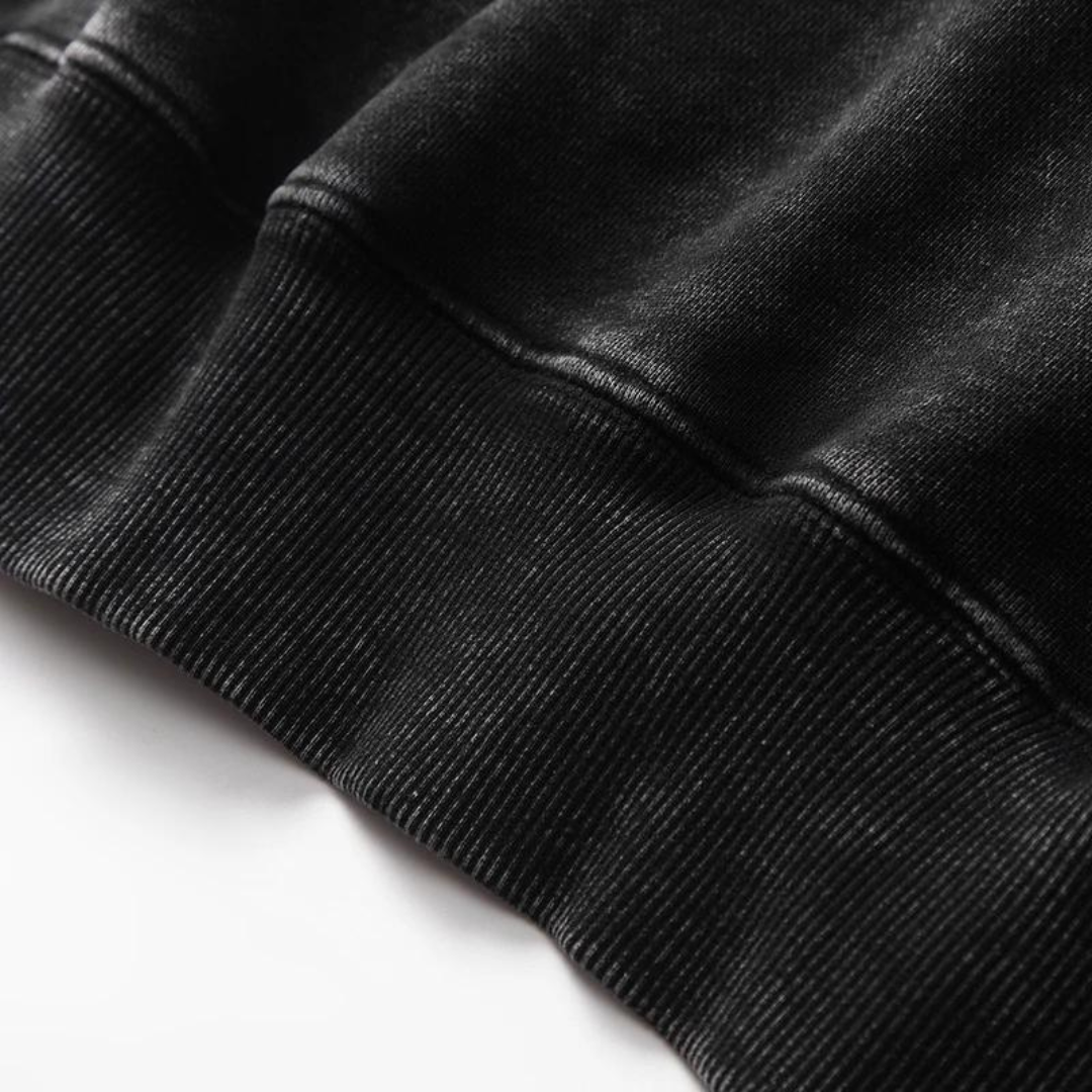 Bratis – vintage fleece komfort hættetrøje til mænd