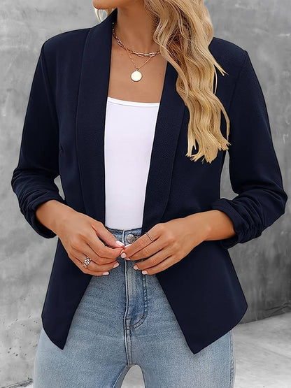 Isabella - stilfuld blazer med åben front