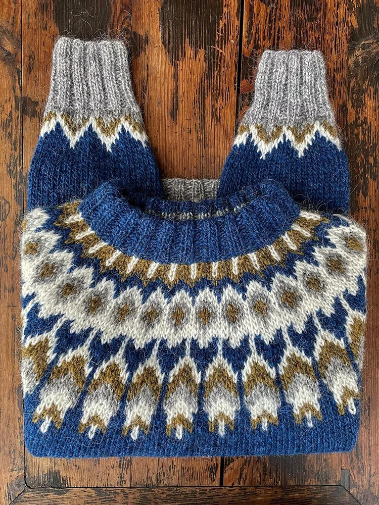 Cassius - vintage islandsk sweater